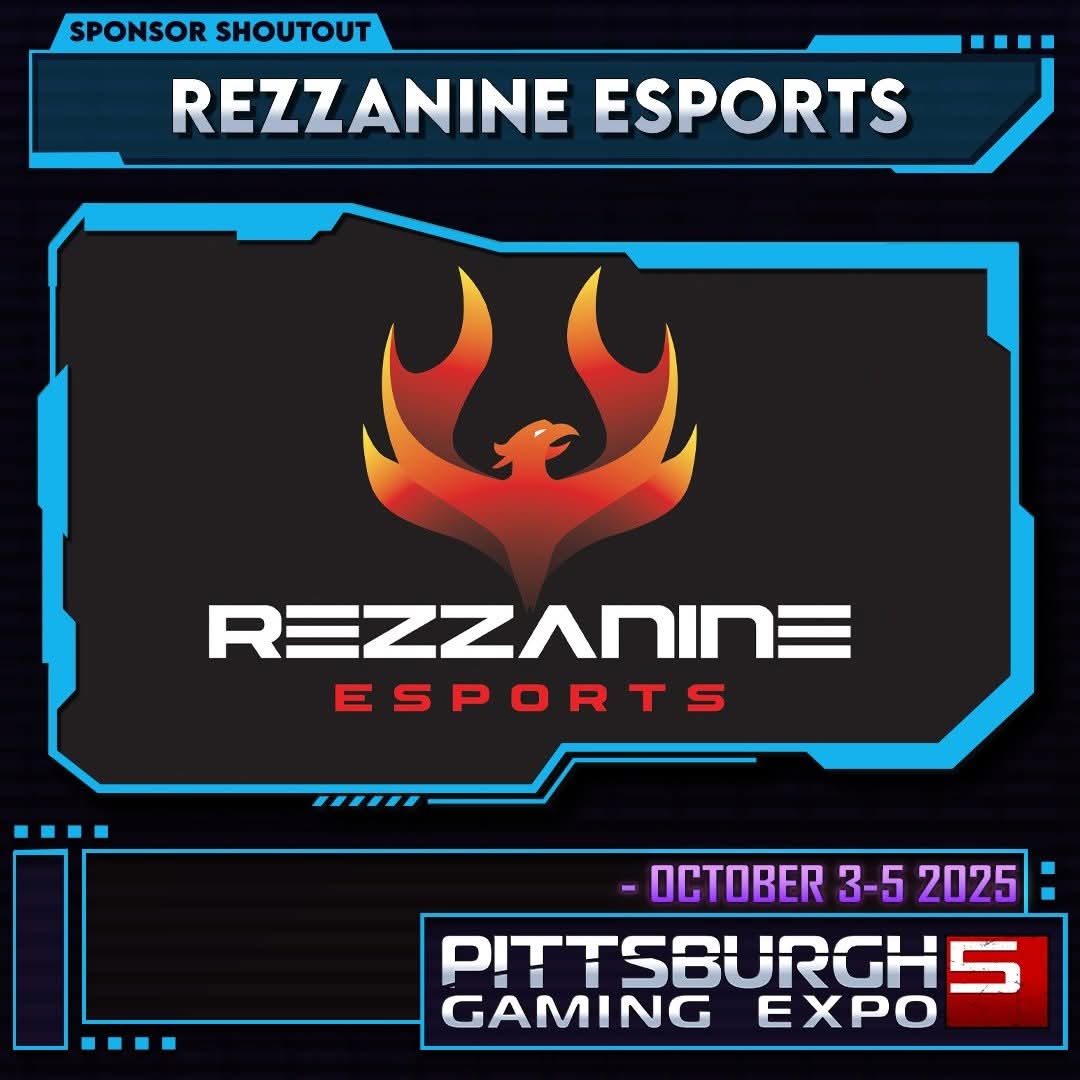 PGX Sponsor Shoutout: Rezzanine Esports!
—
From family fun to pro-level competition, Rezzanine has it all: console &amp; PC games, classics, pinball, board games, streaming setups, food, and space to party or just chill. 🎮

pittsburghgamingexpo.com