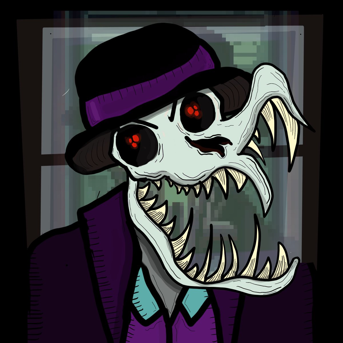 Introducing my piece for the hottest new drop on BTC ….Skullx: The Artist Series

If you haven’t checked out the collection yet it’s INSANE the lineup of artists involved. 

S/o <a href="/Knox556/">Knox</a> for this opportunity 🫡🤙🏼