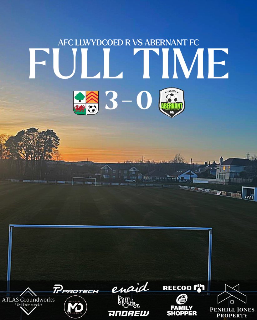 afc_llwydcoed's tweet photo. 𝑭𝑼𝑳𝑳 𝑻𝑰𝑴𝑬!!!
The reserves continue their unbeaten start to the season with a 3-0 victory! Wish @AbernantFC all best for the season and look forward to the return fixture!
𝑮𝒐𝒂𝒍 𝑺𝒄𝒐𝒓𝒆𝒓𝒔:
Finley Enoch
Connor Williams
Callum Henry
#Coedarmy⚫️⚪️ https://t.co/728mFGBaxA