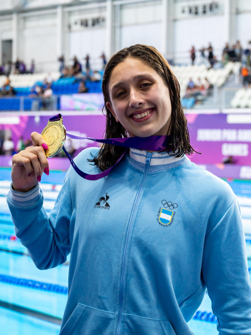 VSportsTM's tweet photo. Las 10 medallas de Agostina Hein 🇦🇷 en los últimos 10 días:

➜Panamericanos Junior
🥇 200m Combinado
🥇 400m Libre
🥇 400m Combinado
🥈 4x200m Relevo Libre
🥈 4x100m Relevo Combinado
🥈 4x100m Relevo Libre Mixto
🥈 4x100m Relevo Combinado Mixto
🥉 4x100m Relevo Libre

➜Campeonato Mundial Juvenil
🥇 400m Combinado
🥈 800m Libre
