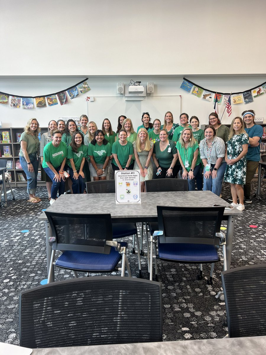 Mohawk wore green for Hunt ISD! #RISDDreamBig