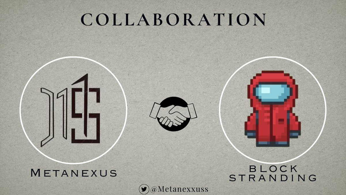 Metanexus Syndicate (@metanexxuss) on Twitter photo We are excited to announce our collaboration with <a href="/blockstranding/">Block Stranding</a>. Blockstranding is the World's first onchain MMORPG and goes live on Solana!
Our community are delighted to be part of the journey of this incredible Project and glad to contribute. We are excited to announce our collaboration with <a href="/blockstranding/">Block Stranding</a>. Blockstranding is the World's first onchain MMORPG and goes live on Solana!
Our community are delighted to be part of the journey of this incredible Project and glad to contribute.