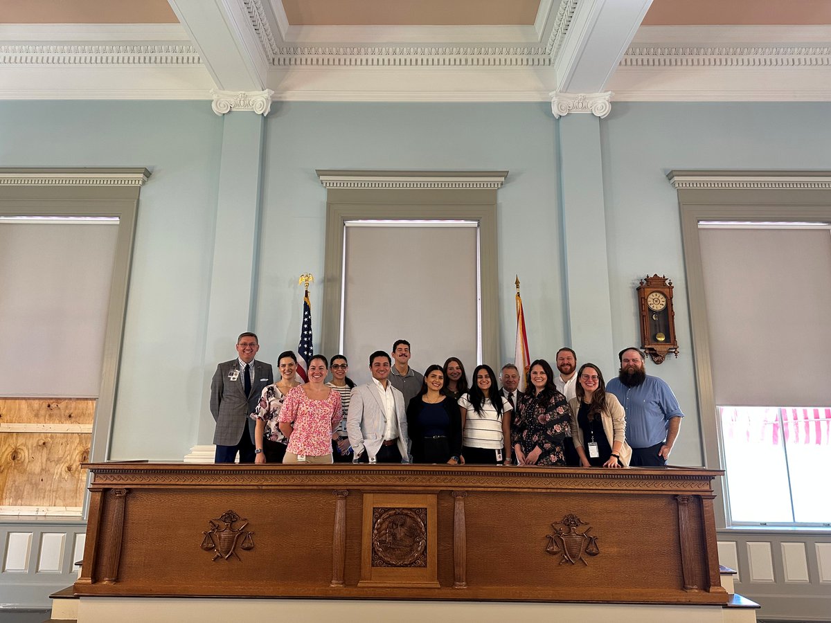Thanks to Tiffany Baker and the great team at Florida's Historic Capitol for giving some of our newer employees (and some veterans) an awesome tour and a sneak peak of plans to celebrate and honor America's 250! You are highly-valued! 🇺🇸🍊