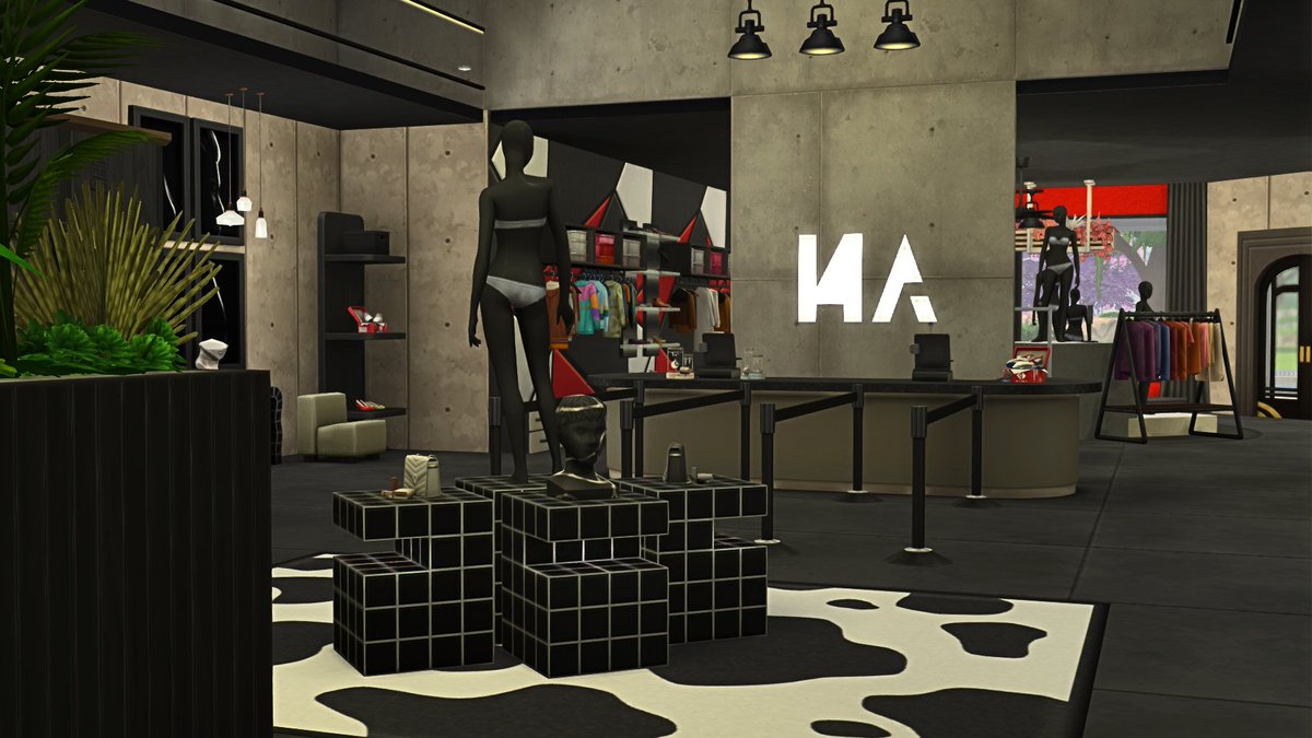 WIP⚠️

im building a clothing store in Newcrest. the vision waslike a mix of Zara and Nike
#ShowUsYourBuilds #TheSims4