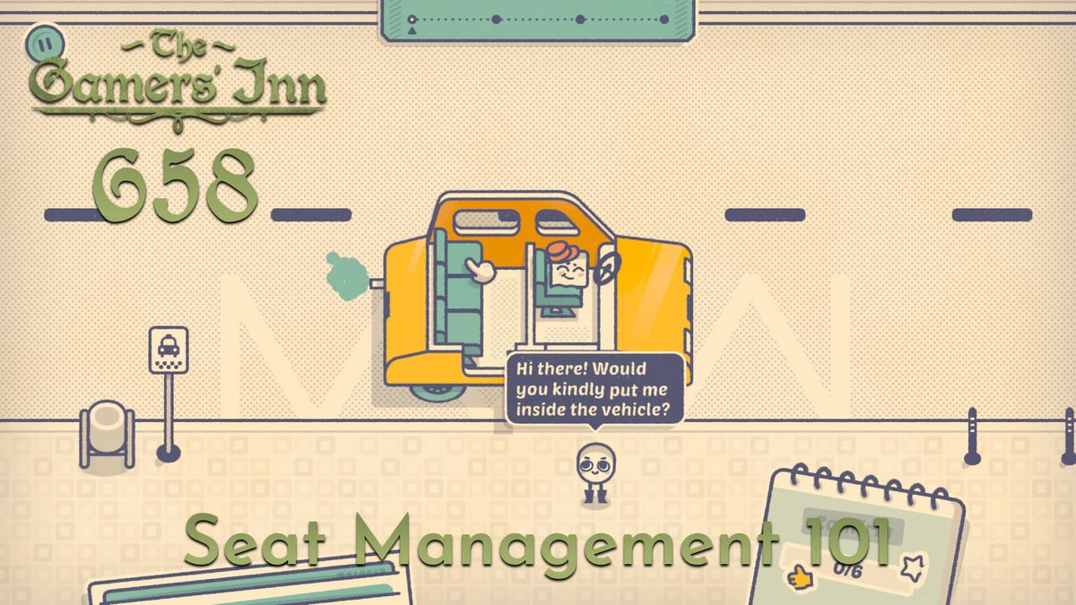 TGI 658 - Seat Management 101 - We’ve got updates on previously played games including Ninja Gaiden: Ragebound and Date Everything! Plus, Jocelyn takes on a logic puzzle game with Is This Seat Taken? All that and Gamescom kicks off with Opening Night Live!
gamersinnpodcast.com/episode/tgi-65…