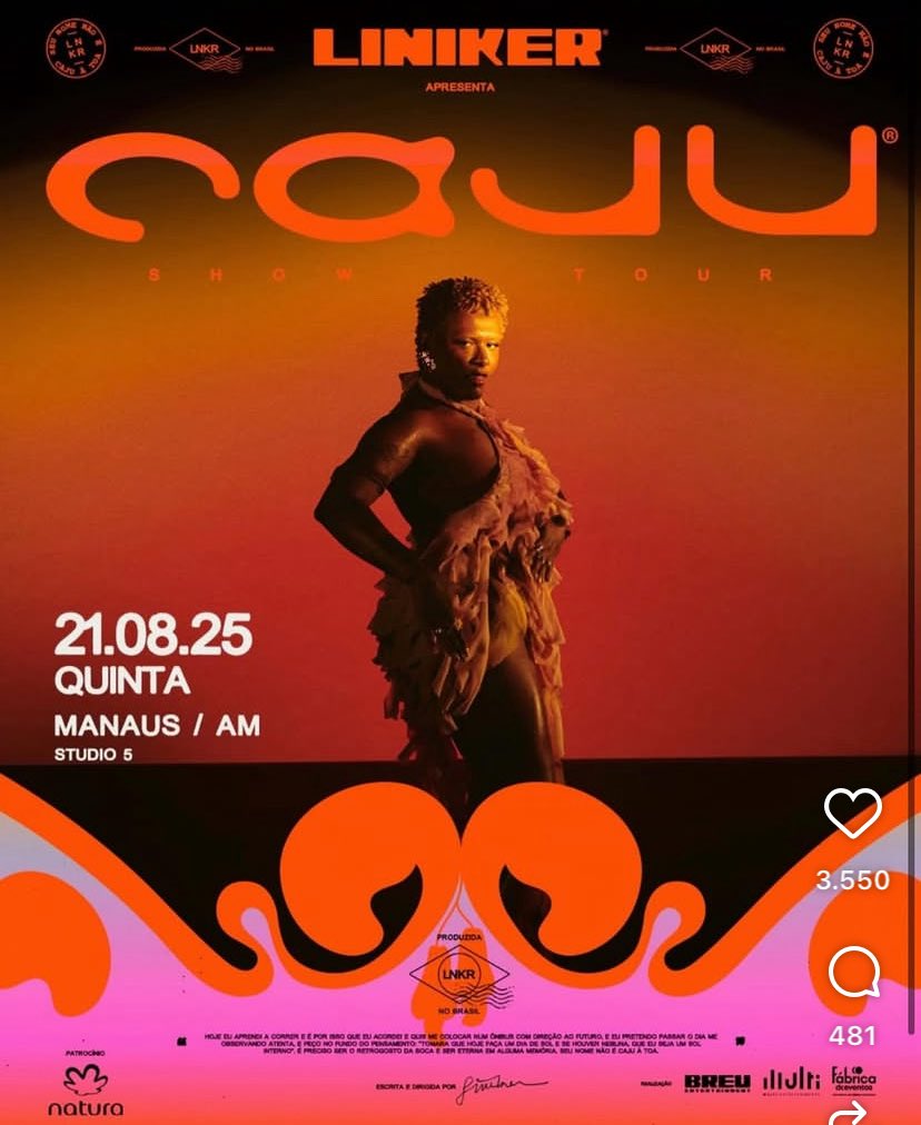 harajoke's tweet photo. Vendo 1 ingresso da liniker front Pra amanhã em Manaus bbs https://t.co/QevOScL7FW
