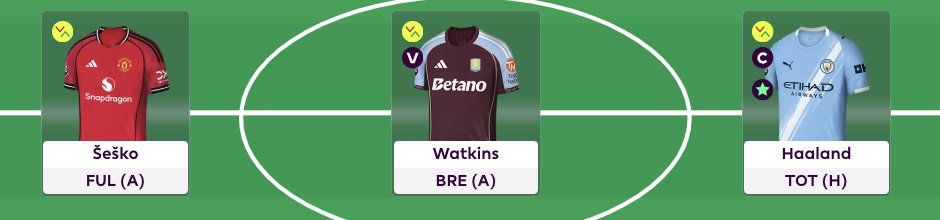 This front three in GW2😍😍😍
#FPL #FPLCommunity