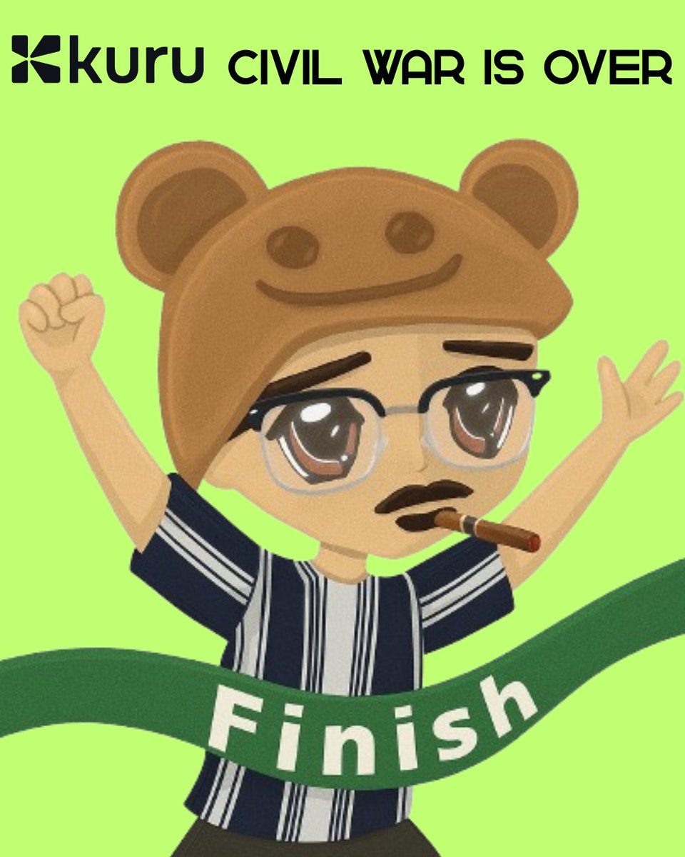 Here comes the final day of Kuru Civil War 

Thanks to <a href="/KuruExchange/">Kuru</a> for the organization
Special thanks to my team Team Cozy we gave it their all. We didn’t win this time, but we fought with honor
Sometimes it’s not about the trophy, but the frens we made💜

<a href="/cozymaximalist/">cozy</a> top
