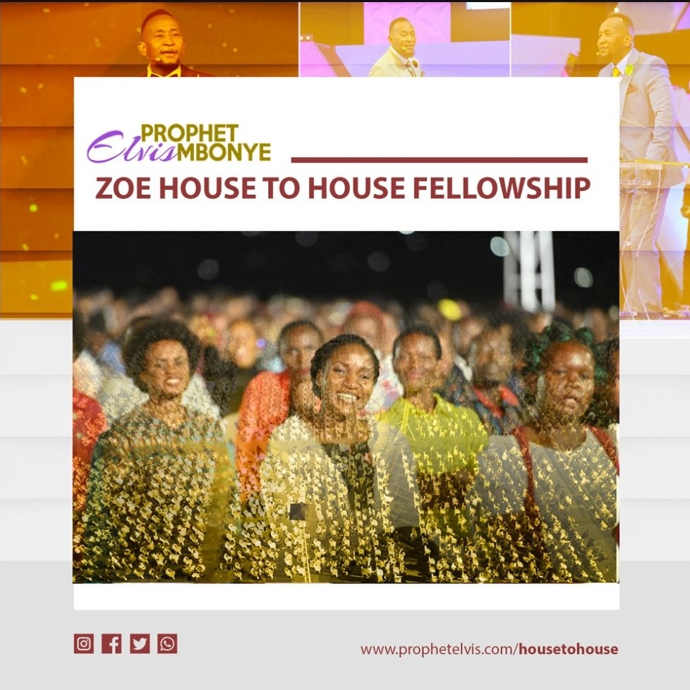 HAPPENING EVERY THURSDAY IN YOUR NEIGHBOURHOOD...
Is an Opportunity for true Fellowship. Be apart of the Zoe House to House Fellowship every Thursday, a unique gathering where extraordinary encounters take place in the same spirit, power, grace, and glory of God upon
