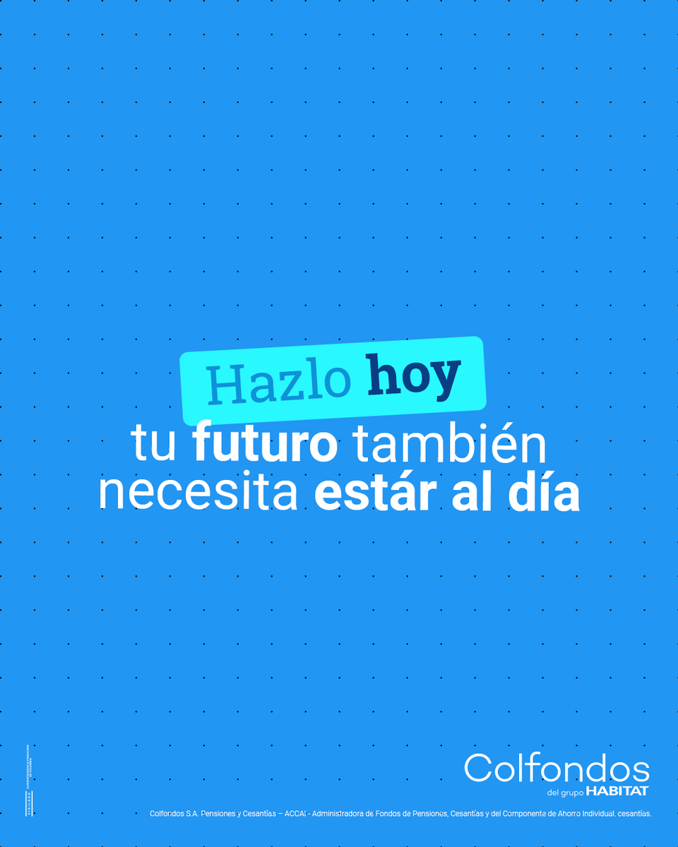 Tu pensión tiene algo importante que decirte… ¿Y si no te encuentra?
🔎 Actualiza tus datos y asegúrate de no perder información clave ni beneficios.
Hazlo en 3 minutos 👉 colfondos.com.co