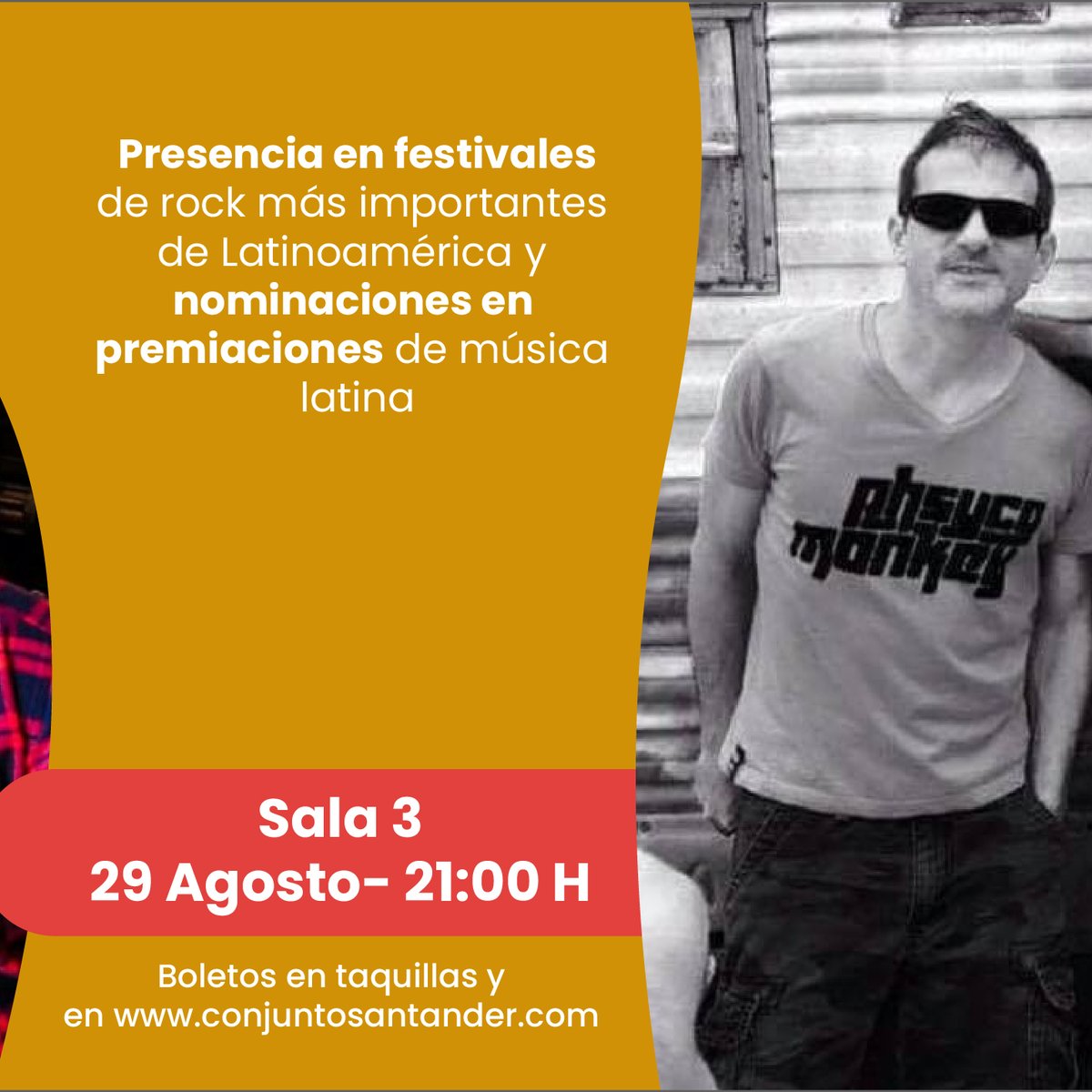 Conjunto Santander (@conjsantander) on Twitter photo ¡ <a href="/rostrosocultos/">Rostros Ocultos</a> celebra 36 años de Abre tu corazón! ❤️🔥
Uno de los discos más emblemáticos del rock mexicano cumple 36 años, y la banda lo conmemora con un concierto especial donde interpretarán el álbum completo en vivo.
¡Prepárate para una noche cargada de rock auténtico! ¡ <a href="/rostrosocultos/">Rostros Ocultos</a> celebra 36 años de Abre tu corazón! ❤️🔥
Uno de los discos más emblemáticos del rock mexicano cumple 36 años, y la banda lo conmemora con un concierto especial donde interpretarán el álbum completo en vivo.
¡Prepárate para una noche cargada de rock auténtico!