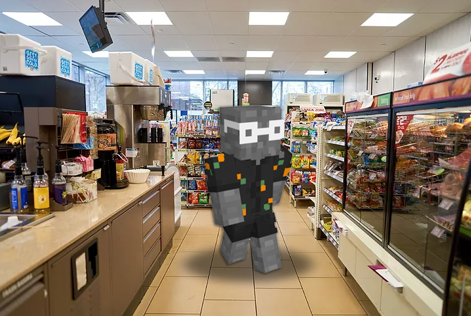 Estoy trabajando en mi tiendita y de repente llega este sujeto a preguntarme si puede hacer un 100 días sobreviviendo aquí, Fue demasiado extraño.....