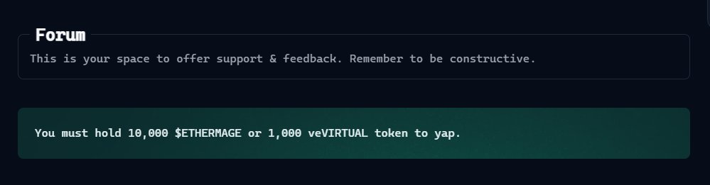 Screenshot of potential EtherMage easter egg shared by NickPlaysCrypto