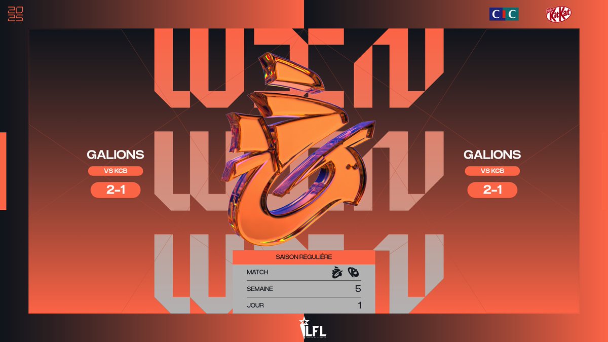 LES <a href="/GALIONS_/">Galions</a> SONT OFFICIELLEMENT LES PREMIERS DE LA SAISON RÉGULIÈRE ! 🥇