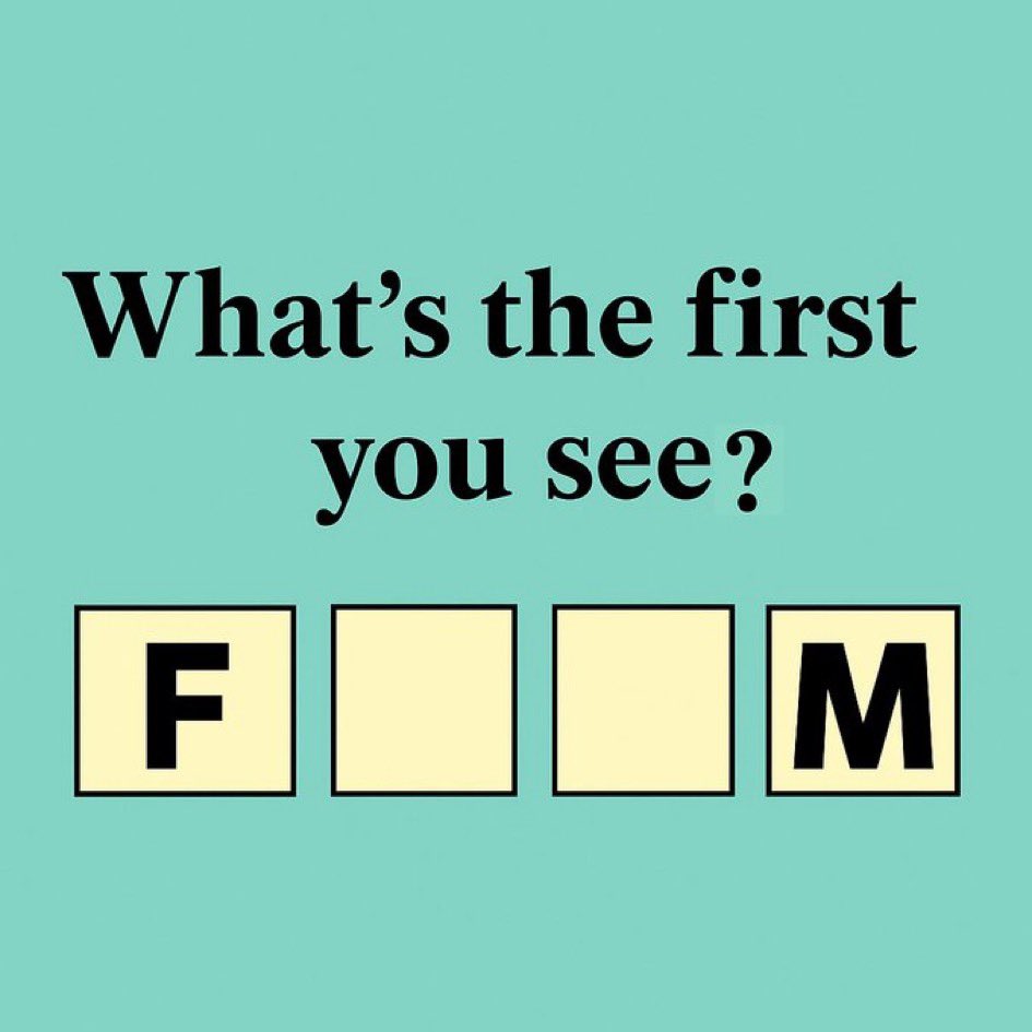 AVGirl4Life's tweet photo. Be Honest

What’s the first word you see? https://t.co/L5SUSHQFxg