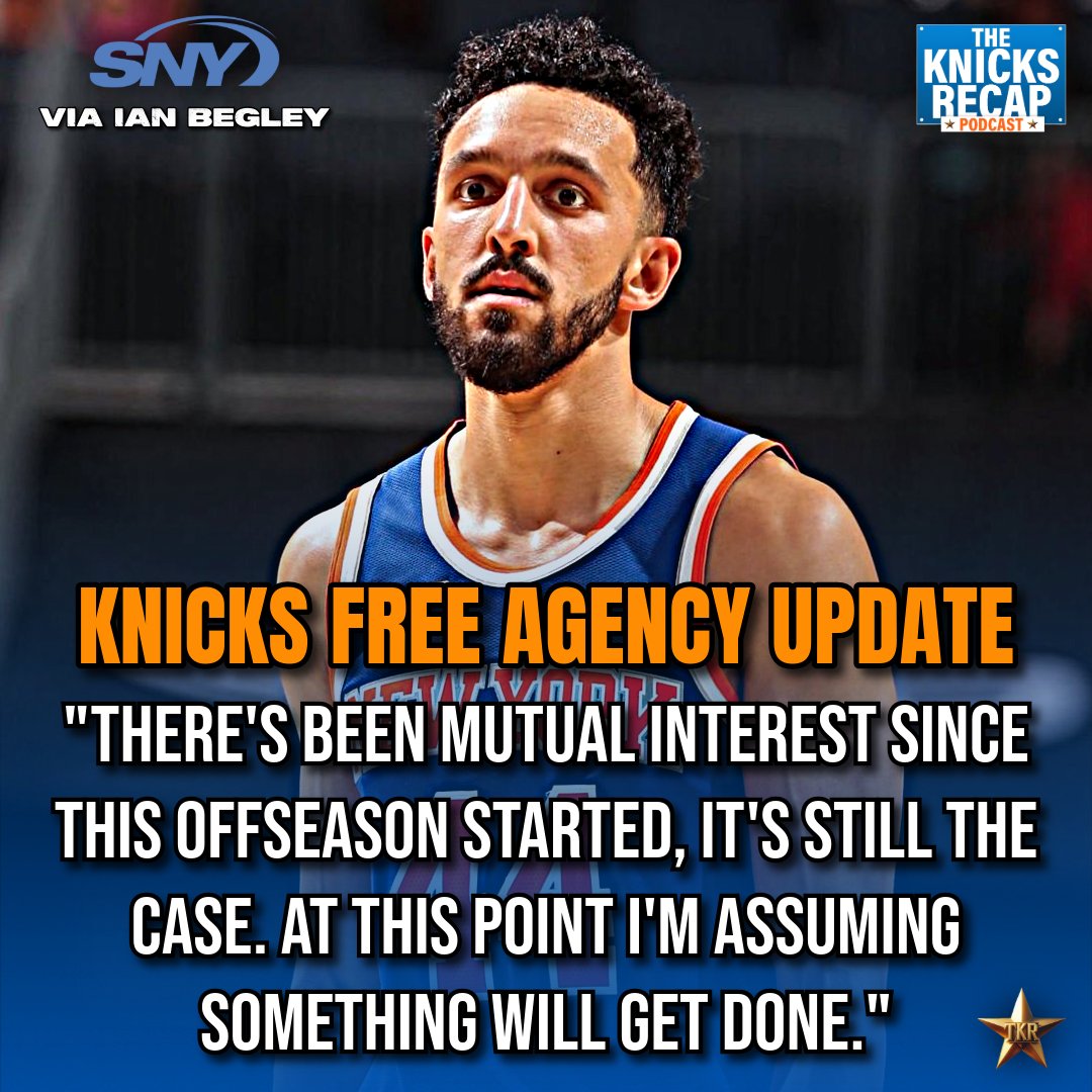 The Knicks are still interested in Landry Shamet. According to .<a href="/IanBegley/">Ian Begley</a>, there has been mutual interest between the Knicks &amp; Shamet since the offseason started. 

"There's been mutual interest since this offseason started, it's still the case. At this point, I'm assuming