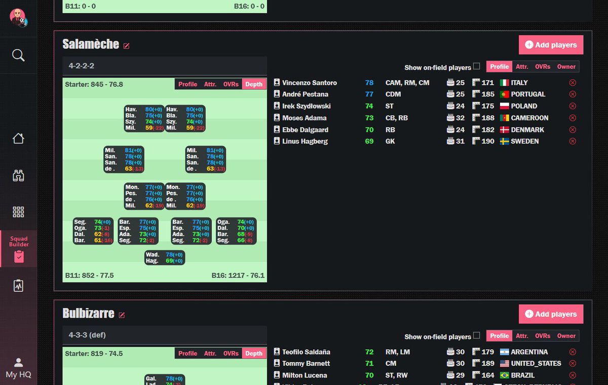 Alexis_MFL's tweet image. 🏗️ Squad Builder Has Depth Overview! 🏗️

Link: mfl-coach.com/squad-builder

You can now have the overview of the depth of your squad! 💡

Time to prepare seriously your S8 Folks! 🏃
