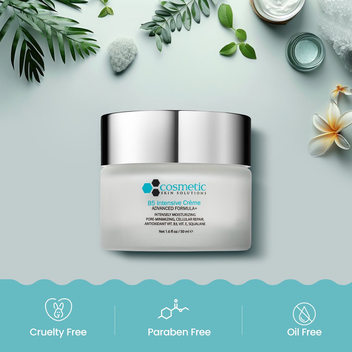 CSS_ScienceLab's tweet image. Our B5 Intensive Crème delivers deep, everyday hydration!

Lightweight, quick-absorbing, and silky-smooth — it’s the glow your skin has been waiting for. 💧✨

#CosmeticSkinSolutions #GlassSkinGoals #SmartHydration