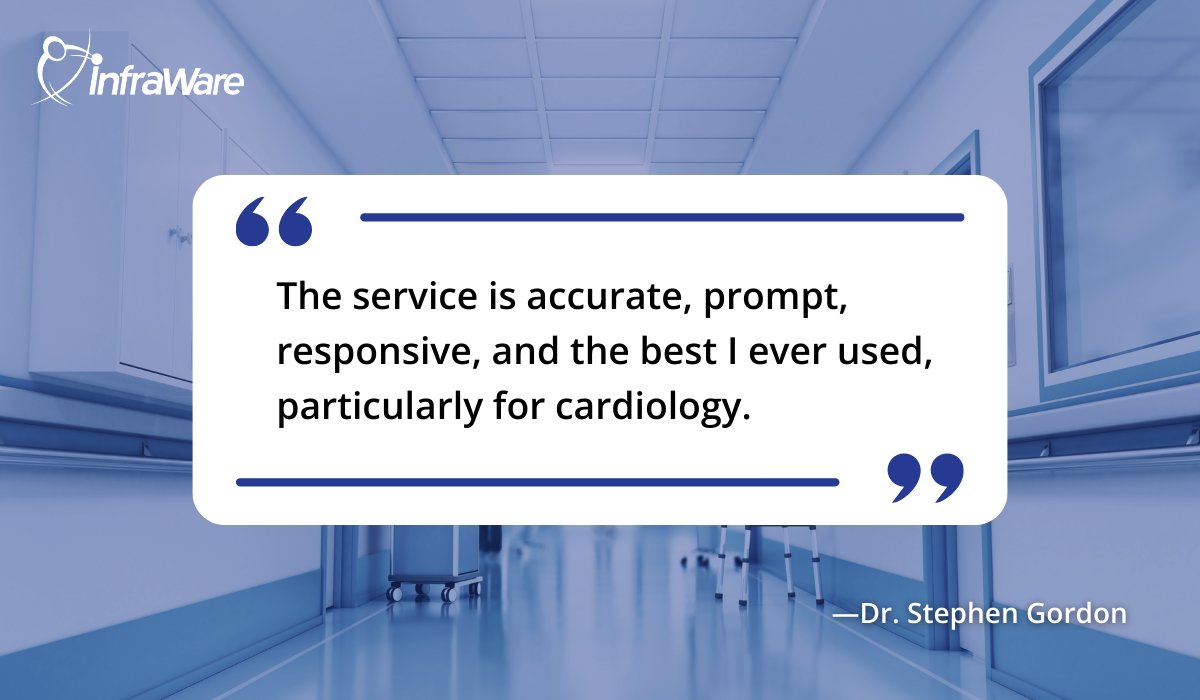 infraware360's tweet photo. Thank you, Dr. Gordon! We sincerely appreciate the feedback and the opportunity to provide documentation services to your practice.
#InfraWare #enable #enabledbyInfraWare #medicaltranscription #dictation #transcription #customerservice #customerfeedback #goodreview #thankyou https://t.co/z948vZ2Hle