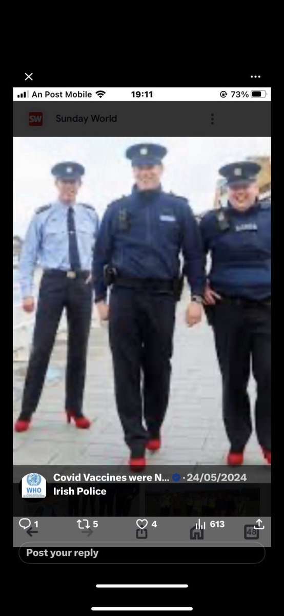 duzBme's tweet photo. @myhiddenvalue Ask Ireland’s Police force An Garda Siochana who now protest they were conned into promoting the Red Shoe Club? Claims it was for a good cause charity is #FakeNews https://t.co/QSTFxNyXQP