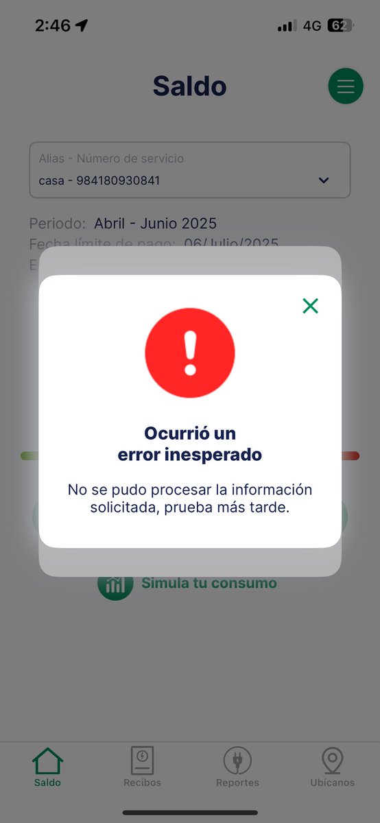 arelim150's tweet photo. @CFE_Contigo @CFEmx Terrible funcionamiento de la aplicación, su cargo recurrente no funciona y encima de que te cortan el servicio, tampoco lo puedo desactivar, ni pagar, ni reportar. https://t.co/nTSO4TtMYV