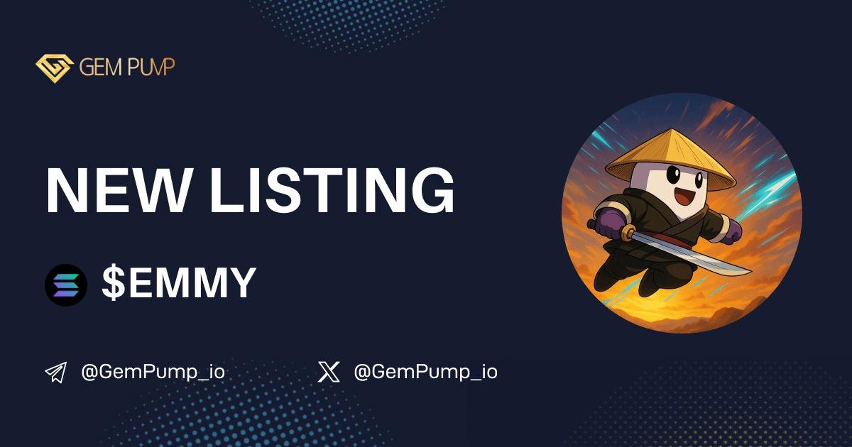 👏#EMMY listed on GemPump.io 🤝@GemPump_io

📄CA:8kyNneQfnratCbwXVGGjaSHaTxuQqHvmiPhp4WTYbonk

 ✖️X：x.com/i/communities/…

💎GemPump：gempump.io/token/emmy

 #gempump #memecoin #100xgem