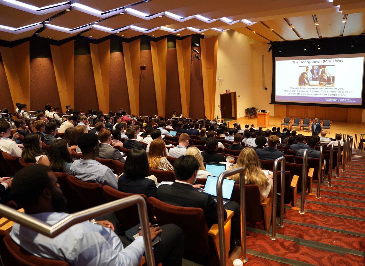 Georgetown MSF tweet media