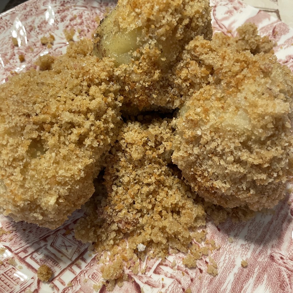 Kroatien 🇭🇷 #27

Panierte Zwetschgenknödel mit Zimt und Zucker

#zwetschgenknödel #Zwetschgen #zimt #paniertezwetschgenknödel #paniert #süß #Zucker 
#Kroatien #essen

10.08.2024
#taeglich_essen