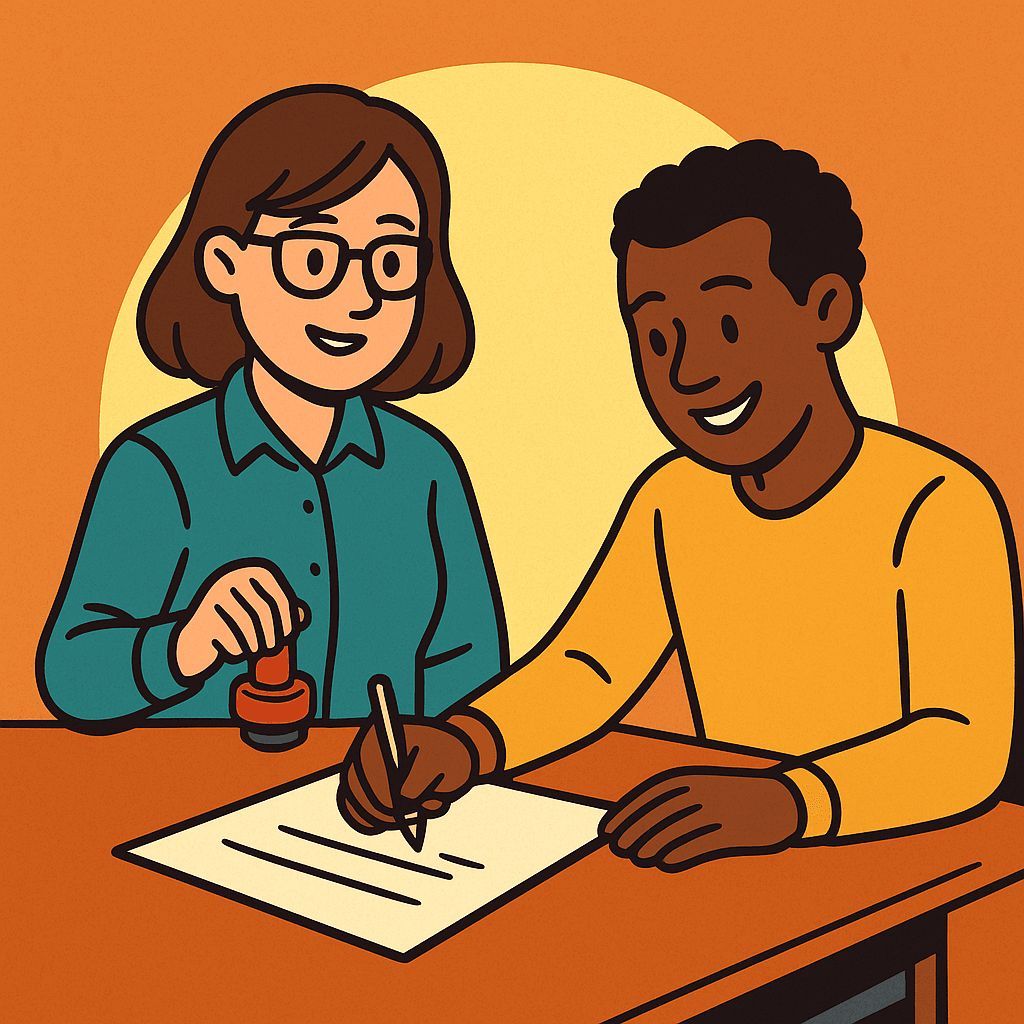 nwnotaryonthego's tweet image. We bring the stamp, you bring the signature. Together we make legally binding magic—minus the rabbits and top hats.

#MobileNotary #OregonNotary #NotaryHumor