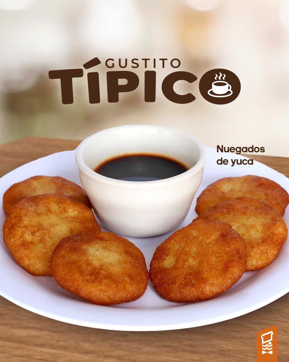 Se nos hace agua la boca con solo ver nuestros deliciosos nuegados. 🤤 Encuéntralos en todas nuestras sucursales. 😉🧡 #GustitoTipico #TardesTipicas