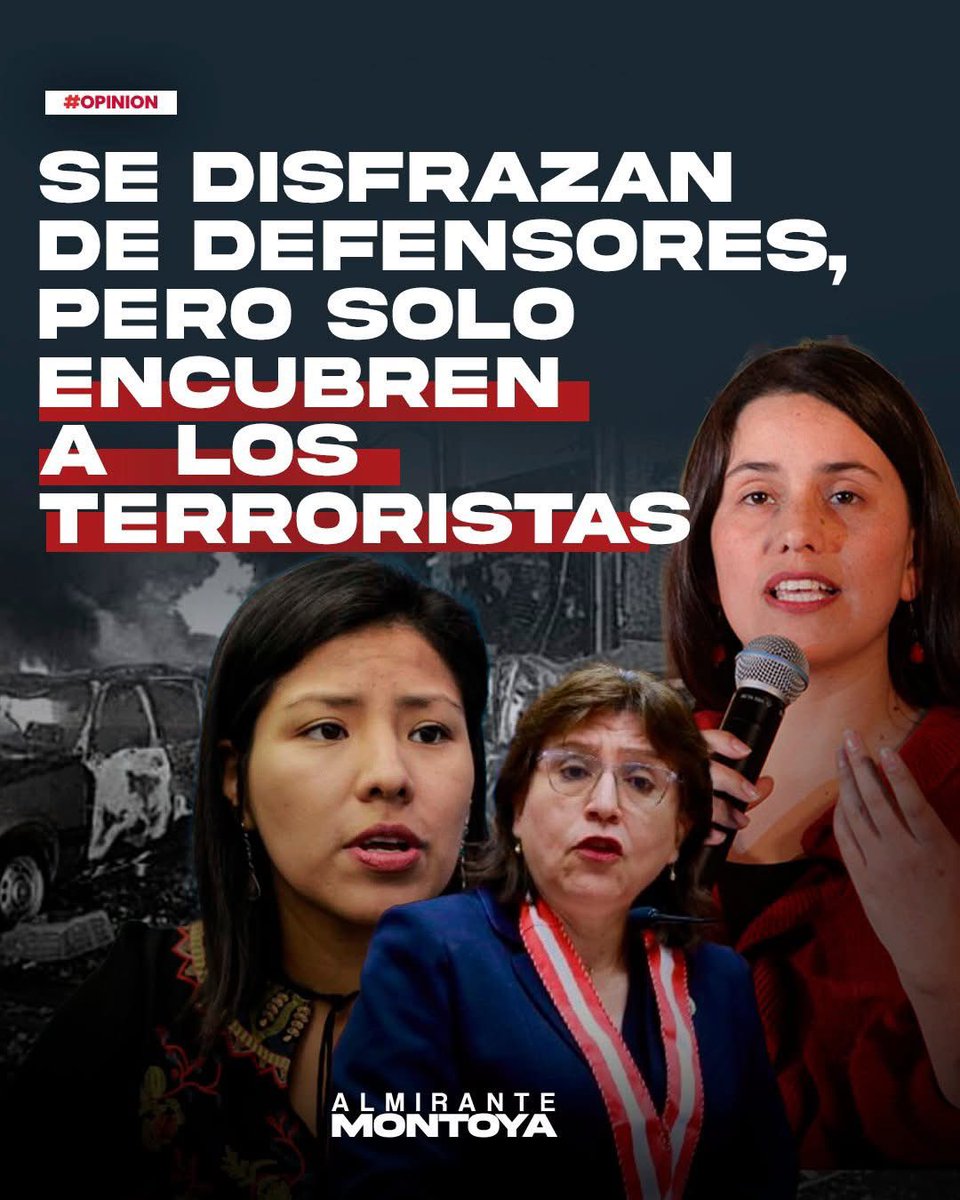 ¿Y qué han hecho esas pseudas organizaciones y esos sujetos que solo aparecen “coordinados” para atacar a nuestras Fuerzas Armadas y Policía Nacional?
¡Nada por el Perú!

No sienten la patria, no se consideran peruanos de corazón. Son enemigos internos, infiltrados, que detestan