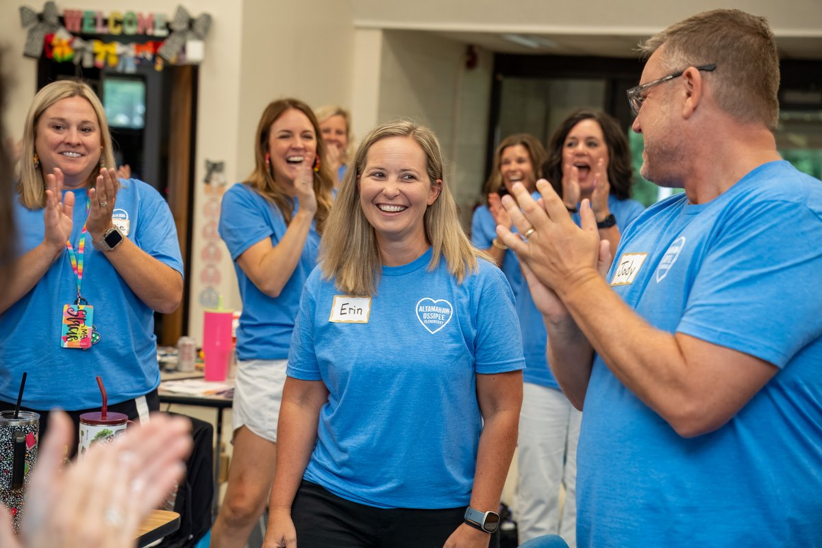 ABSSPublic's tweet photo. 🎉 Congratulations to Erin Millspaugh from Altamahaw-Ossipee Elementary - our 2025 Principal of the Year! She's a hands-on leader who creates a true sense of family, connects with the whole school community, and builds trust. Well deserved! #ABSSExcellence #PrincipalOfTheYear https://t.co/ZvIbxUuxoq