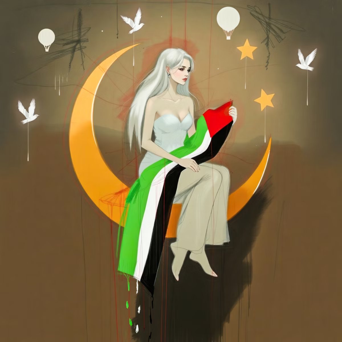 My art my voice #Art #Gaza #Palestine 🇵🇸

Where every color bears heartbreak.

It stands as witness to lives silenced, homes erased, and dreams interrupted, yet also to the unbroken spirit that refuses to be erased.

0.2 eth

foundation.app/mint/eth/0x097…