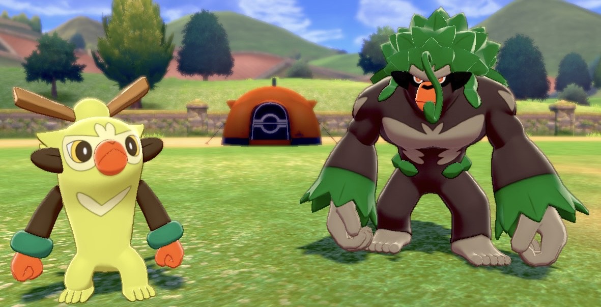 Jester_Pyro_Bun's tweet image. Thwackey &amp;amp; Rillaboom in Galar :3

#Pokemon #PokemonSwordShield #Thwackey #Rillaboom