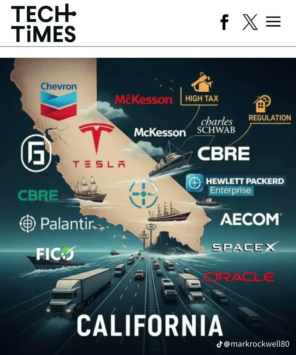 BOOMER2158's tweet photo. @GavinNewsom All leaving California because of your mismanagement. https://t.co/VyRH2fFc7n