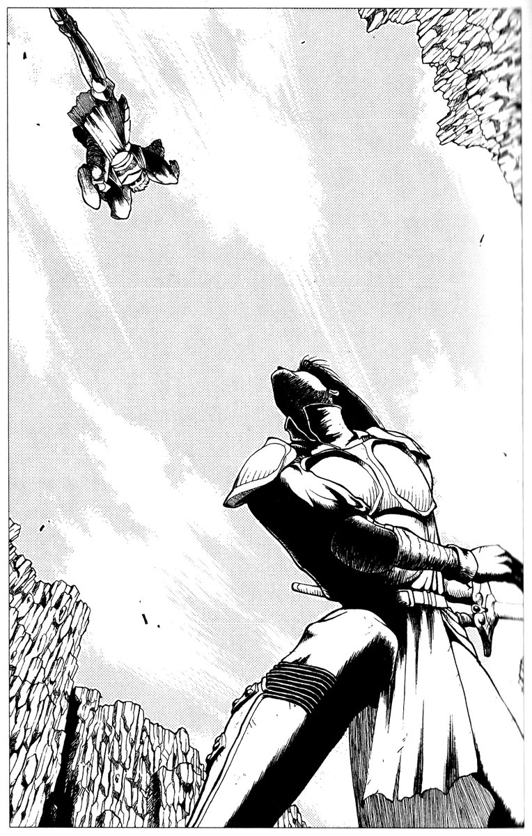 ArtEmblem's tweet photo. Ogma vs Nabarl by Hiroshi Yamaguchi https://t.co/CkSo7OLFIK