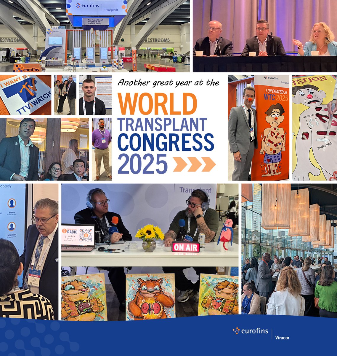 Did you miss us at #WTC2025?
Our team had an incredible time connecting with clinicians, patients, researchers, and partners at the World Transplant Congress this year.

From advancing transplant science to discussing real-world challenges, we’re grateful for the opportunity to