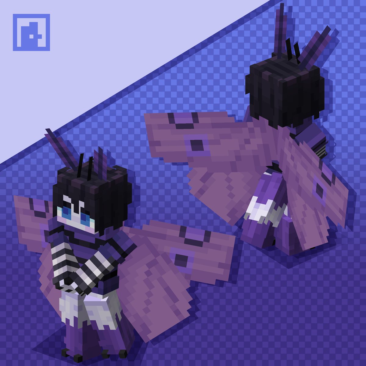 another one done

#Minecraft #blockbench #OC