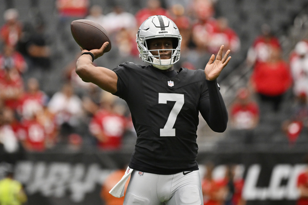 Pro Football Hall of Fame Ambassador (@pfhofambassador) on Twitter photo GENO SMITH, <a href="/Raiders/">Las Vegas Raiders</a> QB - Since 2022, Smith, has posted a 99.9 PFF Deep Passing Grade - the BEST in the NFL (Per PFF) #RaiderNation #Raiders #Raiders2025 #NFL #NFL2025 #NFLTop100 #NFLTwitter #NFLNews #NFLPicks #NFLPreseason #LasVegas #LVR GENO SMITH, <a href="/Raiders/">Las Vegas Raiders</a> QB - Since 2022, Smith, has posted a 99.9 PFF Deep Passing Grade - the BEST in the NFL (Per PFF) #RaiderNation #Raiders #Raiders2025 #NFL #NFL2025 #NFLTop100 #NFLTwitter #NFLNews #NFLPicks #NFLPreseason #LasVegas #LVR