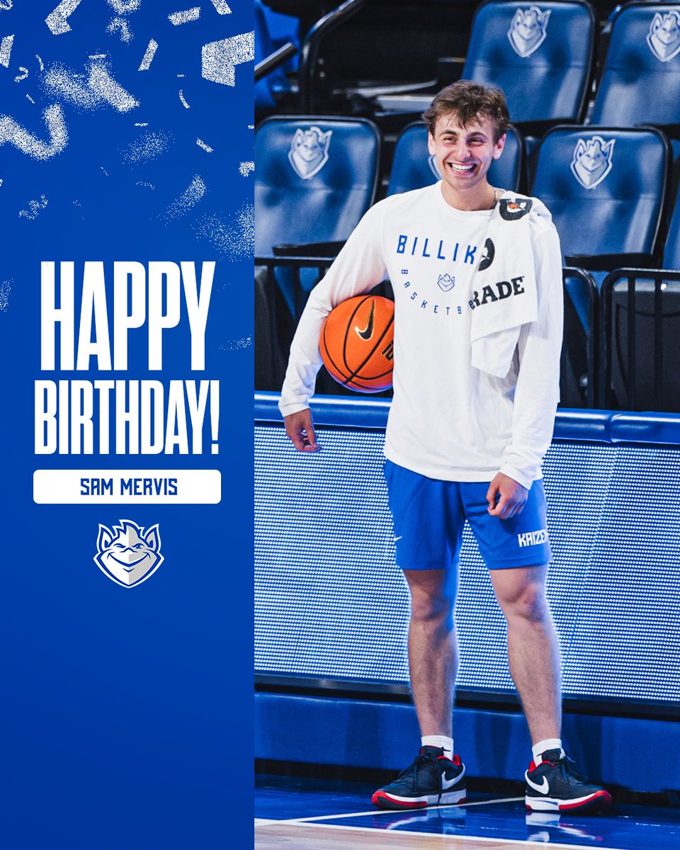 SaintLouisMBB's tweet photo. Billiken fans!

Join us in wishing Graduate Assistant, Sam Mervis, a Happy Birthday!

#RollBills @MervisSam https://t.co/DW8cRFfp9P
