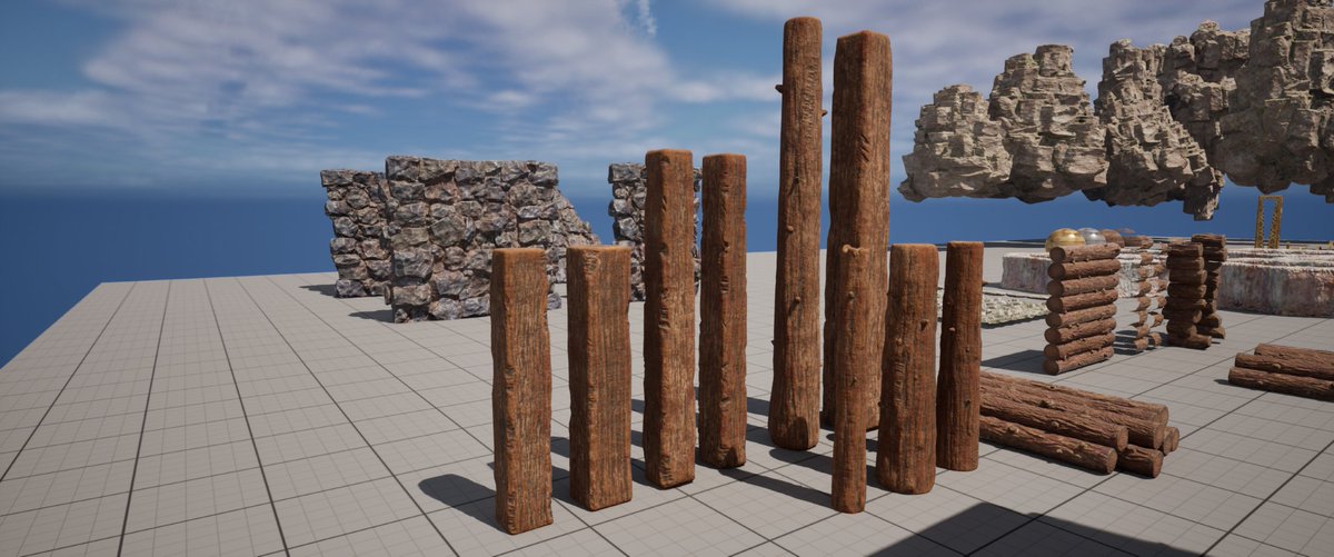 PaburoVIII's tweet photo. #WIP #Vikings #Project #Wooden #Beans and Other made with #zbrush #maya #SubstancePainter Also, implemented it on #Unreal5, more coming soon!

#3d #3dart #gameart #lowpoly #realistic #gamedev #pbr #realistic #enviorment #unrealengine #videogame #environment #gameasset #medieval https://t.co/gBCjZigqoz