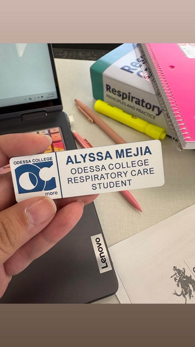 Alyssa M. (@alyssa__oc) on Twitter photo 2nd Day of Respiratory Care Program went great!!! I still can’t believe I get to chase this dream. Every late night, every struggle, every doubt—it’s all been worth it. This is only the beginning. 💙🩺🫁#RespiratoryTherapyStudent #PositivelyOC <a href="/OCPresGDW/">Dr. Gregory D. Williams</a> <a href="/OdessaCollege/">Odessa College</a> 2nd Day of Respiratory Care Program went great!!! I still can’t believe I get to chase this dream. Every late night, every struggle, every doubt—it’s all been worth it. This is only the beginning. 💙🩺🫁#RespiratoryTherapyStudent #PositivelyOC <a href="/OCPresGDW/">Dr. Gregory D. Williams</a> <a href="/OdessaCollege/">Odessa College</a>