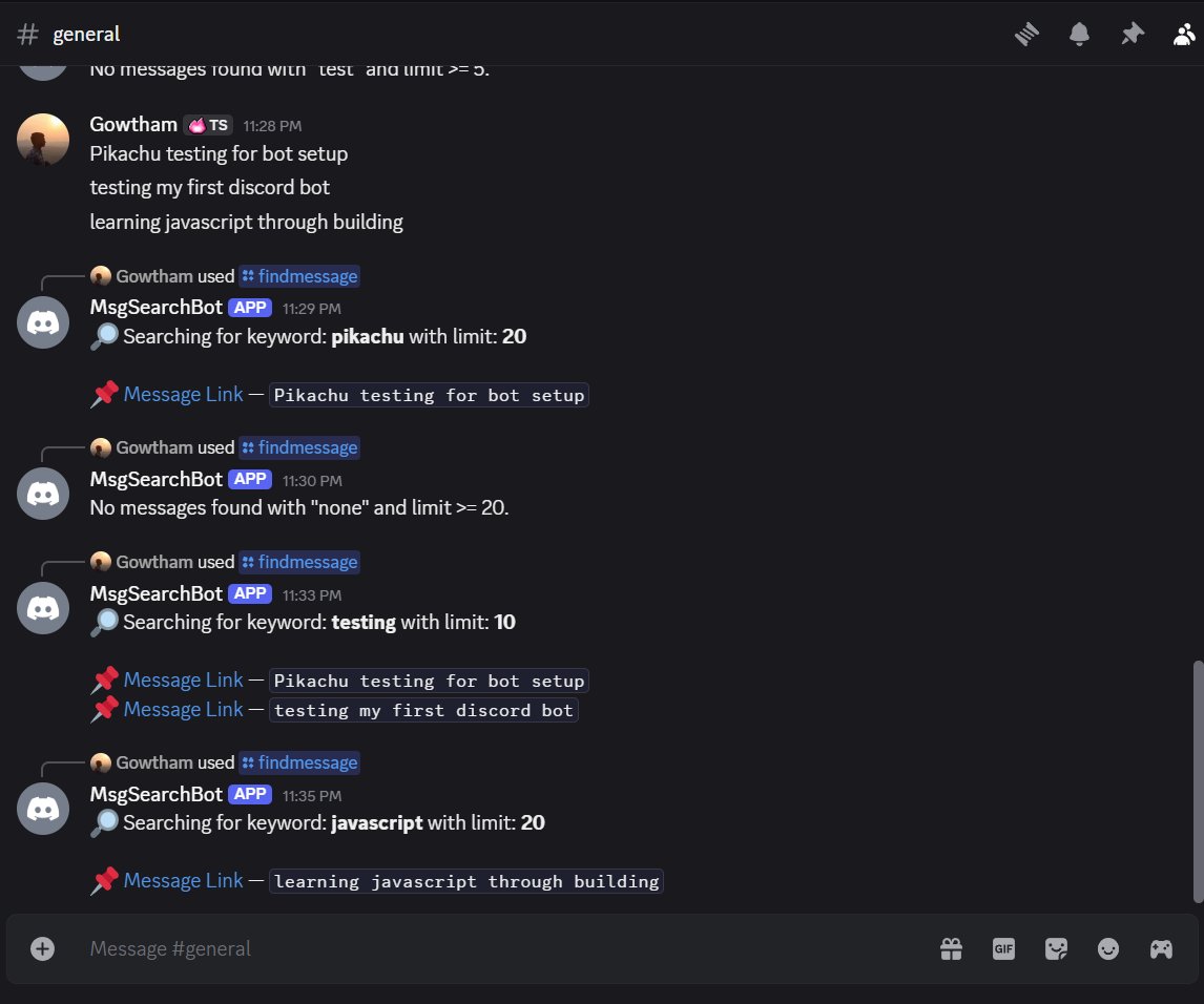 TechSecGowtham's tweet image. 🚀 Just built a Discord bot in JavaScript (Node.js + discord.js)!
🔎 Features:
Slash commands
Message search & storage
Built with discord.js
Check it out here 👉 github.com/Gowtham-techse…
#JavaScript #DiscordJS #Coding