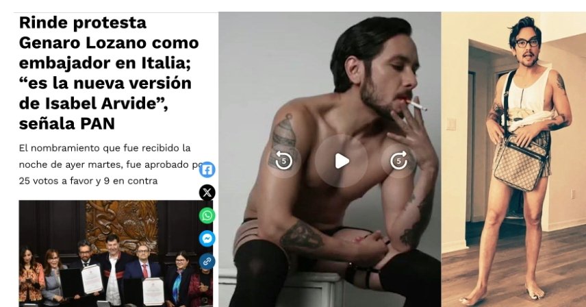 O Pacheco (@tomarp2015) on Twitter photo La nomina di questo individuo ad ambasciatore è una vergogna per noi messicani onorari e un insulto al popolo italiano.
Per la dignità dell'Italia,
<a href="/GiorgiaMeloni/">Giorgia Meloni</a> deve negare il Piacet a Genaro Lozano, che rappresenta molto bene il governo malato e marxista del 4T, ma non La nomina di questo individuo ad ambasciatore è una vergogna per noi messicani onorari e un insulto al popolo italiano.
Per la dignità dell'Italia,
<a href="/GiorgiaMeloni/">Giorgia Meloni</a> deve negare il Piacet a Genaro Lozano, che rappresenta molto bene il governo malato e marxista del 4T, ma non