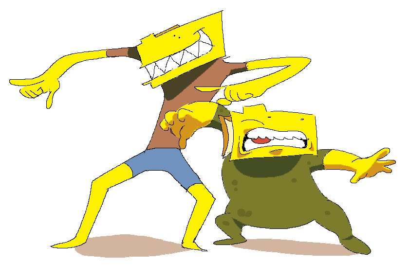 When You and Bro have to hit the Wario and Waluigi pose.