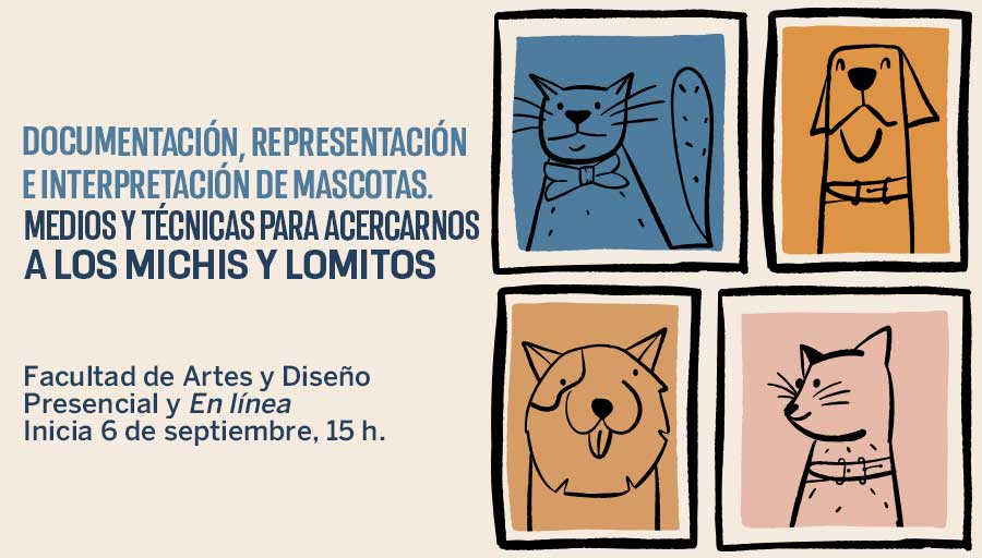 ¿Quieres hacer un retrato a tu “michi” 🐈o a tu “lomito” 🐕? Aprende y experimenta técnicas de representación de fotografía 📸, dibujo ✏️ y cerámica 🏺 en el #Diplomado de la <a href="/UNAMFAD/">FAD UNAM</a> &gt; bit.ly/3Joyn31
#AgendaUNAM