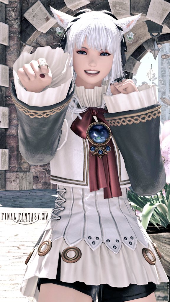 おはようございます！

今日も元気に頑張りましょう！
#FF14 #おはミコ