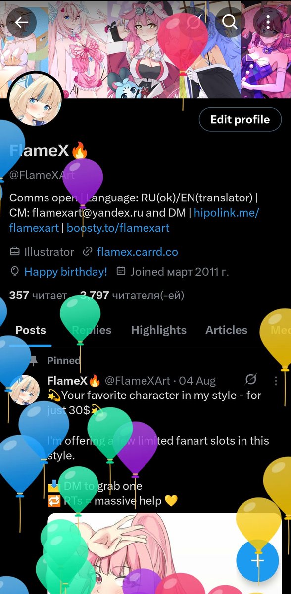 Thank you for your support, I will try to improve my drawings even more 🎈