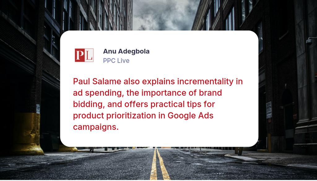 ppcliveuk's tweet image. PPC Live #17: Driving real business growth, PMax for Ecom, PPC tips for peak Shopping succes: bit.ly/4oKAnD0

#DrivingRealGrowth #ActionableInsights