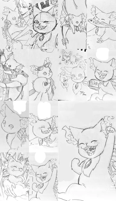 グリムはアナログの方が可愛く描ける 